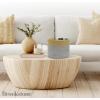 imageBROOKSTONE Small Cotton Rope Storage Basket Woven Bin with Handles Baby Nursery Organizer Perfectly Sized at 875 X 7 Use in Living RoomBedroom Suitable for Any Dcor Style
