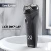 imageBrookstone  3Head Flex Rotary Shaver Precise Shaving with Pivoting Heads ampamp Rechargeable Battery for a Smooth Finish Black