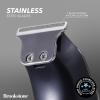 imageBrookstone  Metallic Cordless TBlade Hair Clipper Precision Cutting with Rechargeable Battery ampamp Sleek Metallic Finish Black