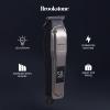 imageBrookstone  Metallic Cordless TBlade Hair Clipper Precision Cutting with Rechargeable Battery ampamp Sleek Metallic Finish Black