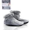 imageBrookstone  TheraSpa Foot Warmer Fur Booties  Hot ampamp Cold Therapy with Temperature Control Pouch  Microwavable Heated Slippers  Feet Warmers for Women ampamp Men  Lavender Infused