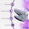 imageBrookstone  TheraSpa Foot Warmer Fur Booties  Hot ampamp Cold Therapy with Temperature Control Pouch  Microwavable Heated Slippers  Feet Warmers for Women ampamp Men  Lavender Infused