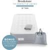 imageBrookstone Innovations Perfect Air Bed with Builtin Switch Automatically Inflates ampamp Deflates  Includes Fitted Sheet and Carrying Case  Twin Size Mattress  18quot Height