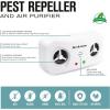 imageBrookstone Ultrasonic Pest Repeller and Air Purifier  DualFunction Device for a Clean and PestFree Home