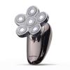 imageBrookstone  6Head Flex Shaver Close Shave with Pivoting Heads ampamp Rechargeable Battery for Smooth Comfortable Grooming Black
