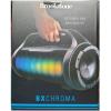 imageBrookstone Bxchroma Wireless LED Portable Boombox Bluetooth Speaker with Rechargeable Batery with FM Radio AUX USB TF Options