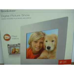imageDigital Picture Show  10quot Frame  My Life by Brookstone