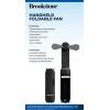 imageBrookstone Portable Handheld Foldable Fan  Compact Rechargeable Personal Cooling Fan for Outdoor Camping ampamp Everyday Use