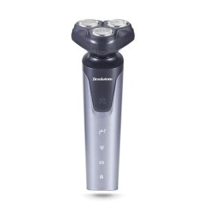imageBrookstone  3 Head Rotary Shaver Precision Shave CuttingEdge Design Professional Quality BlackGrey