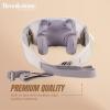 imageBrookstone  Cordless Trapezius Shiatsu Massager Deep Kneading Massage for Neck ampamp Shoulders Heat Function Portable ampamp Ergonomic Design