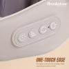 imageBrookstone  Cordless Trapezius Shiatsu Massager Deep Kneading Massage for Neck ampamp Shoulders Heat Function Portable ampamp Ergonomic Design