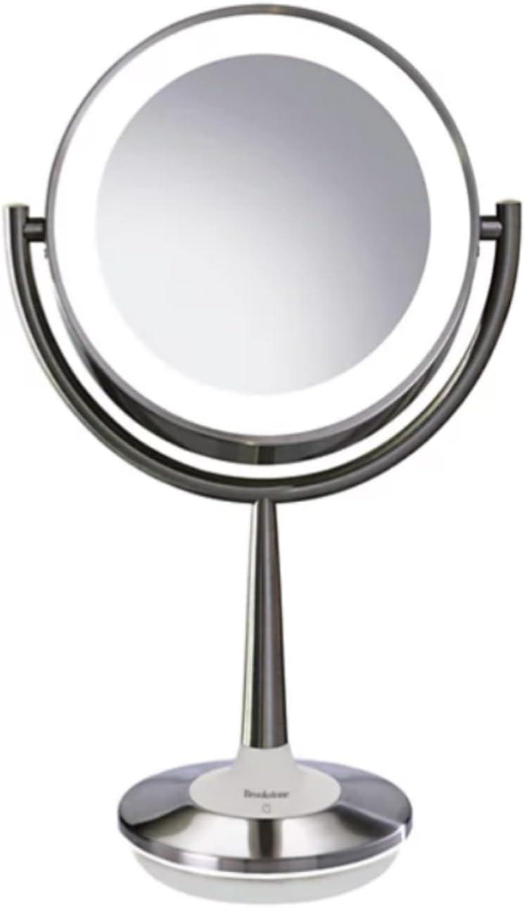 imageBrookstone Cordless Illuminated Makeup Mirror Silver