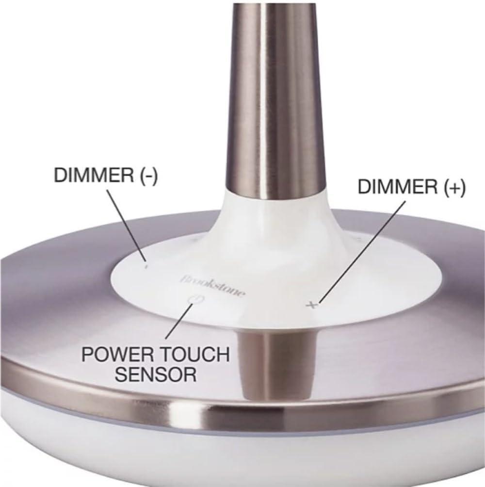 imageBrookstone Cordless Illuminated Makeup Mirror Silver