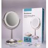 imageBrookstone Cordless Illuminated Makeup Mirror Silver
