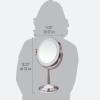imageBrookstone Cordless Illuminated Makeup Mirror Silver