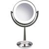 imageBrookstone Cordless Illuminated Makeup Mirror Silver