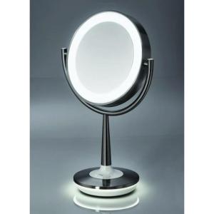 imageBrookstone Cordless Illuminated Makeup Mirror Silver