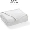 imageBrookstone Electric Heated Plush Blanket w 10 Heat Settings  Adjustable Timer 12Hour Auto Shut Off  Machine Washable ampamp Dryer Safe  Polyester Velvet Blanket King Size 100in x 90in  Grid GrayGray Herringbone