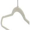 imageBrookstone BKH1126 NonSlip 360 Swivel Hook Lightweight ampamp Slim Strong ampamp Durable Space Saving Design Heavy Duty Wont Stain Fabric 25 Pack Velvet HangersIvory 25 Count