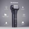 imageBrookstone  5Head Foil Shaver Cordless ampamp Rechargeable Electric Razor Providing Smooth Precise Shaving for Face and Head Matte Black