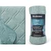imageBrookstone Cooling Comfort Throw  Innovative Cooling DualSided Throw  Oversized Cool Blanket for Hot Sleepers  Cooling Blankets for Sleeping  Nylon and Polyethylene Cooling Blanket  Green MilieuGreen Milieu
