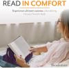 image:imageBrookstone Tablet Lap Cushion  Tablet and Phone Holder for Bed Flights and Travel Six Angled Memory Foam Lap Desk for Reading and Hands Free Viewing Compatible iPad and Kindle Accessories GreyPurple