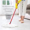 image:imageBrookstone Collapsible Bucket Foldable Cleaning Bucket with Handle Household Essentials Cleaning Basin and Dust Mop Bucket Collapsible Wash Basin for Car Cleaning 26 Gal 10L Square White