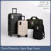 image:imageBrookstone Luggage Tags for Suitcases  2 Pack Silicone Travel Accessories Suitcase Tags with Name Card amp Steel Loop Fastener Size One Size Lilac IceKhaki