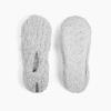image:imageBrookstone Plush Footies  Memory Foam Slippers with UltraSoft Sherpa NonSkid Sole OneSizeFitsMost Machine Washable for Women Stocking Stuffers and Christmas GiftsSherpa  Glacier Grey