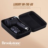 image:imageBrookstone  Shiatsu Neck amp Back Massager with Heat Deep Rolling Massage Pillow for Shoulder Neck amp Back Pain Relief Adjustable Intensity Ergonomic Electric Massager