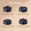 image:imageBrookstone  Shiatsu Neck amp Back Massager with Heat Deep Rolling Massage Pillow for Shoulder Neck amp Back Pain Relief Adjustable Intensity Ergonomic Electric Massager