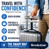 image:imageBrookstone Digital Luggage Scale  Compact Handy Luggage Weight Scale Portable Handheld Digital Scale for Travel Bags Size OneSize GreyGrey