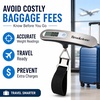image:imageBrookstone Digital Luggage Scale  Compact Handy Luggage Weight Scale Portable Handheld Digital Scale for Travel Bags Size OneSize GreyGrey
