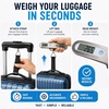 image:imageBrookstone Digital Luggage Scale  Compact Handy Luggage Weight Scale Portable Handheld Digital Scale for Travel Bags Size OneSize GreyGrey