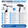 image:imageBrookstone Digital Luggage Scale  Compact Handy Luggage Weight Scale Portable Handheld Digital Scale for Travel Bags Size OneSize GreyGrey