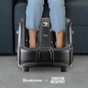 image:imageBrookstone  Shiatsu Foot Massager with Heat Compression and Deep Kneading  3 Intensity Levels Soothing Heat Deep Kneading Adjustable Settings Sole Home or Office Use Compact StorageBlack