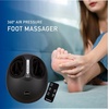 image:imageBrookstone  Shiatsu Foot Massager with Heat Compression and Deep Kneading  3 Intensity Levels Soothing Heat Deep Kneading Adjustable Settings Sole Home or Office Use Compact StorageBlack