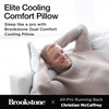 image:imageBrookstone 2in1 Comfort Memory Foam Pillow with Better Than Down Fill for Firm Yet Plush Feel  Innovative Hybrid Design Soft Bed Pillow with DualSided Cool amp Warmth Comfort All SeasonsDual Comfort Cooling Pillow