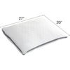 image:imageBrookstone 2in1 Comfort Memory Foam Pillow with Better Than Down Fill for Firm Yet Plush Feel  Innovative Hybrid Design Soft Bed Pillow with DualSided Cool amp Warmth Comfort All SeasonsDual Comfort Cooling Pillow