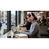 image:imageBrookstone Sound Shield ANC Wireless OverEar Headphones Bluetooth 53 BluePink