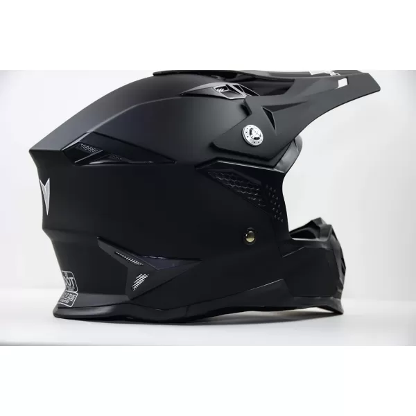 Vega Helmets Offroad Mcx MCX Lightweight Fully Loaded Dirt Bike HelmetMatte Black