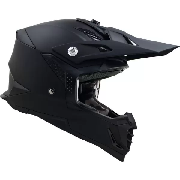 Vega Helmets Offroad Mcx MCX Lightweight Fully Loaded Dirt Bike HelmetMatte Black