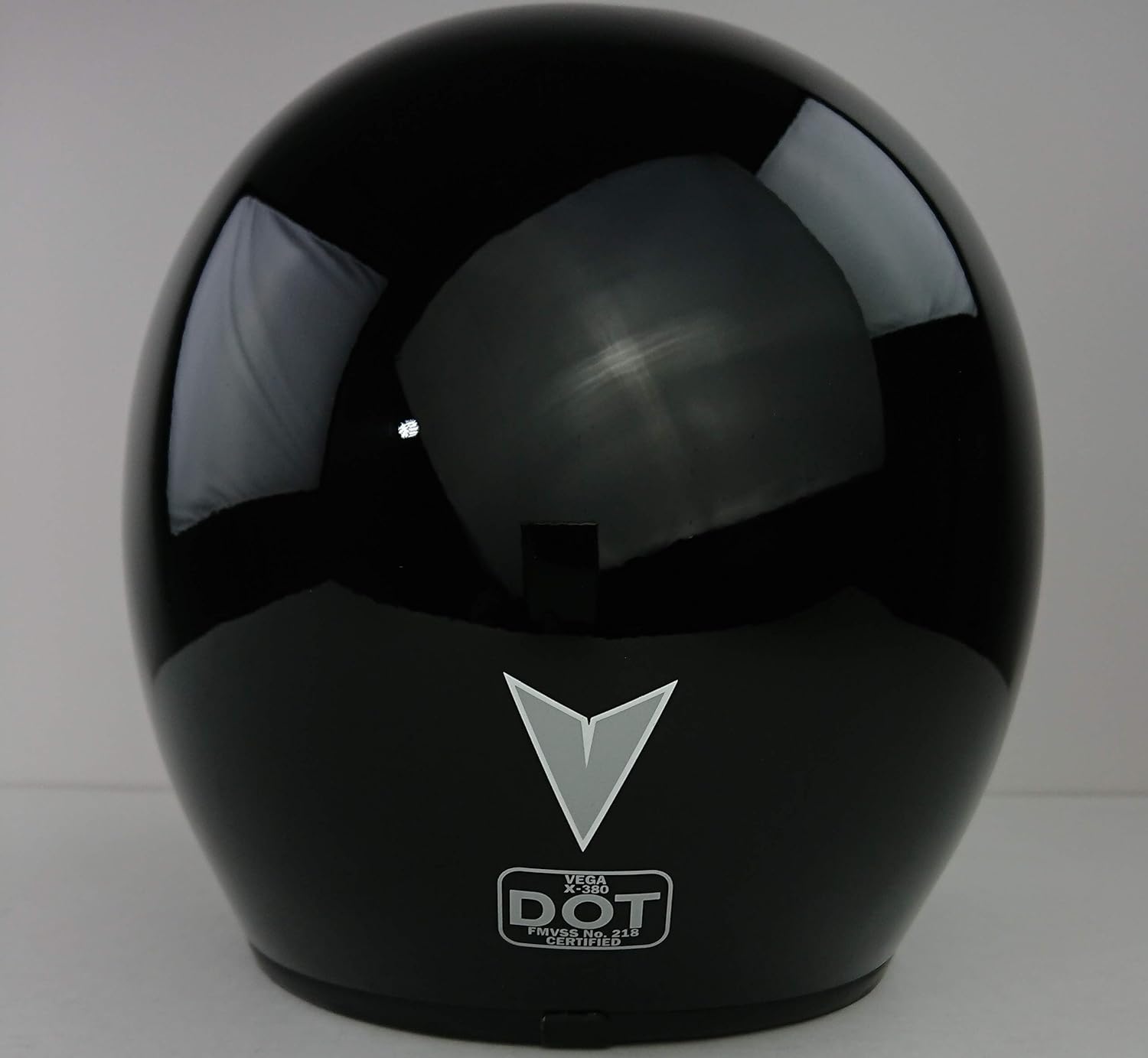 Vega Vintage Motorcycle Helmet for Men amp Women Classic Retro Open Face Design Lightweight DOT Certified for Motorbike Cruiser Moped Scooter ATVGloss Black