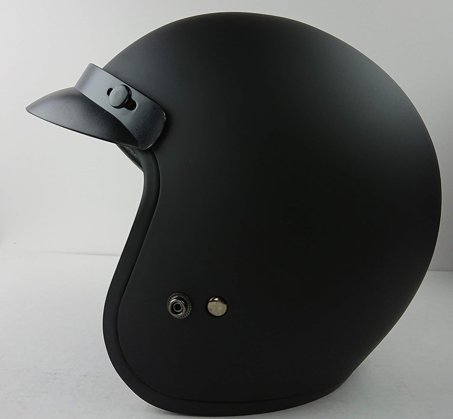 Vega Vintage Motorcycle Helmet for Men amp Women Classic Retro Open Face Design Lightweight DOT Certified for Motorbike Cruiser Moped Scooter ATVMatte Black