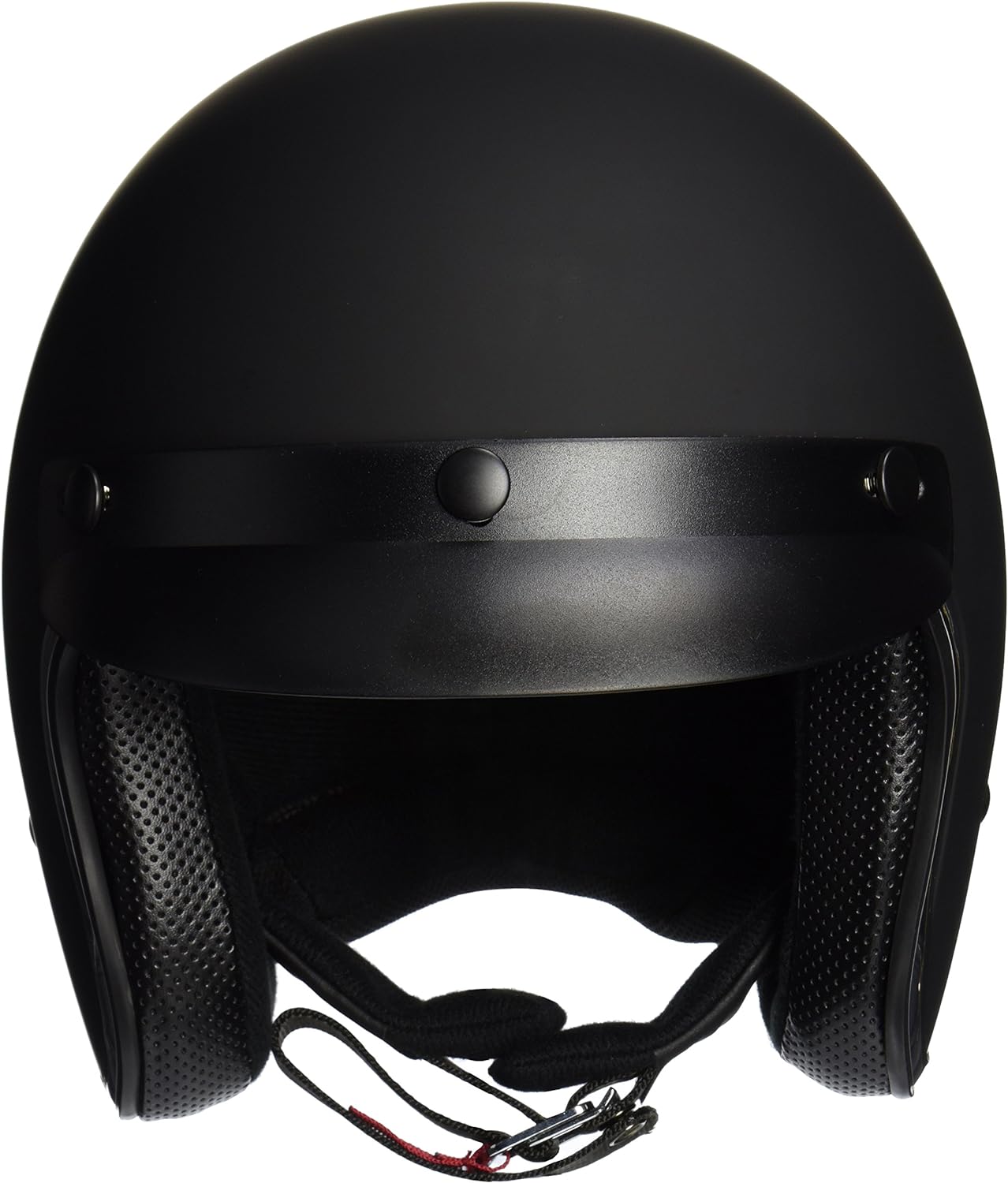 Vega Vintage Motorcycle Helmet for Men amp Women Classic Retro Open Face Design Lightweight DOT Certified for Motorbike Cruiser Moped Scooter ATVMatte Black
