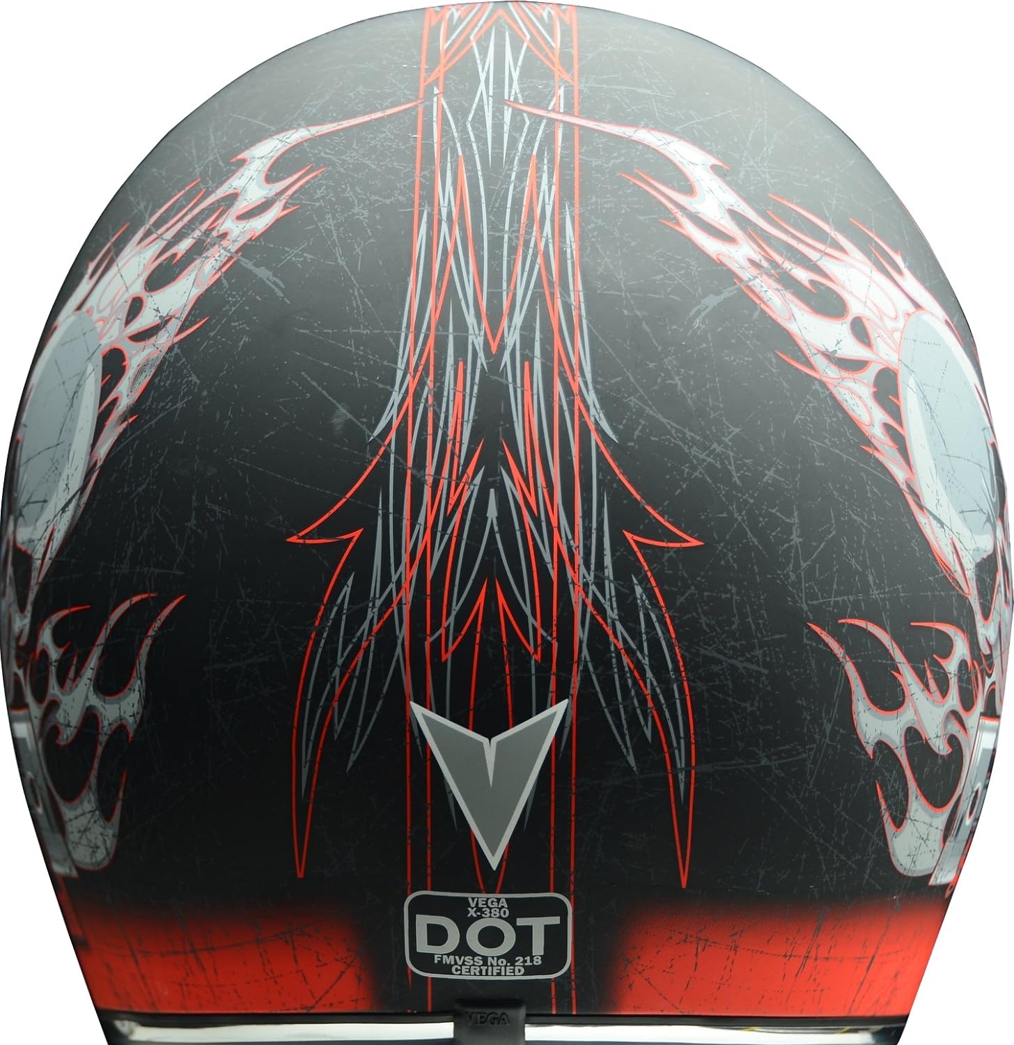 Vega Vintage Motorcycle Helmet for Men amp Women Classic Retro Open Face Design Lightweight DOT Certified for Motorbike Cruiser Moped Scooter ATVSpeed Devil Graphic
