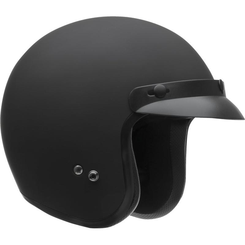 Vega Vintage Motorcycle Helmet for Men amp Women Classic Retro Open Face Design Lightweight DOT Certified for Motorbike Cruiser Moped Scooter ATVMatte Black