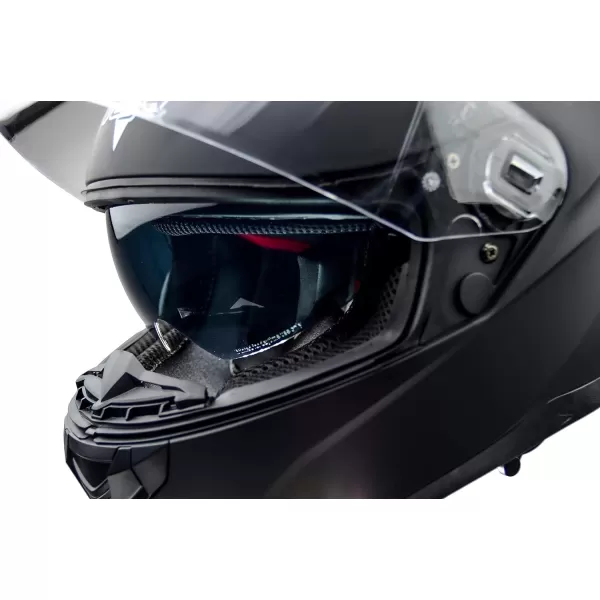 Vega Helmets UnisexAdult Full Face Motorcycle HelmetMatte Black