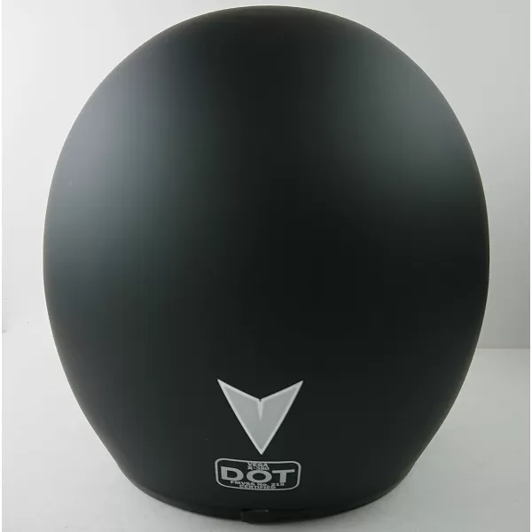Vega Vintage Motorcycle Helmet for Men amp Women Classic Retro Open Face Design Lightweight DOT Certified for Motorbike Cruiser Moped Scooter ATVMatte Black