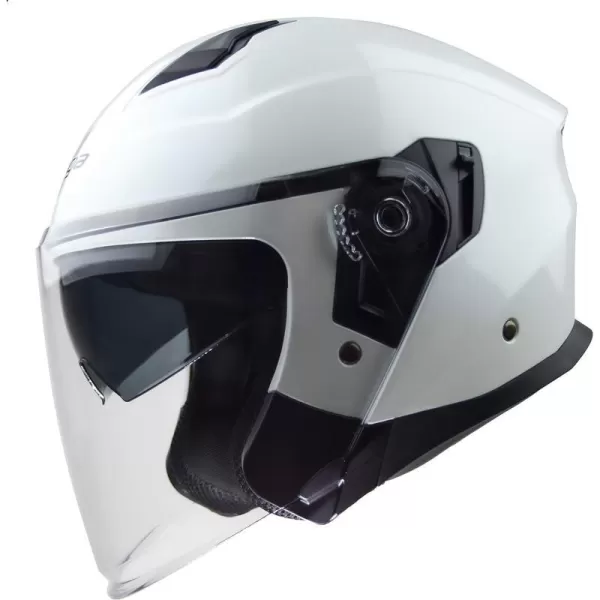 Vega Helmets UnisexAdult Open Face Motorcycle HelmetPearl White